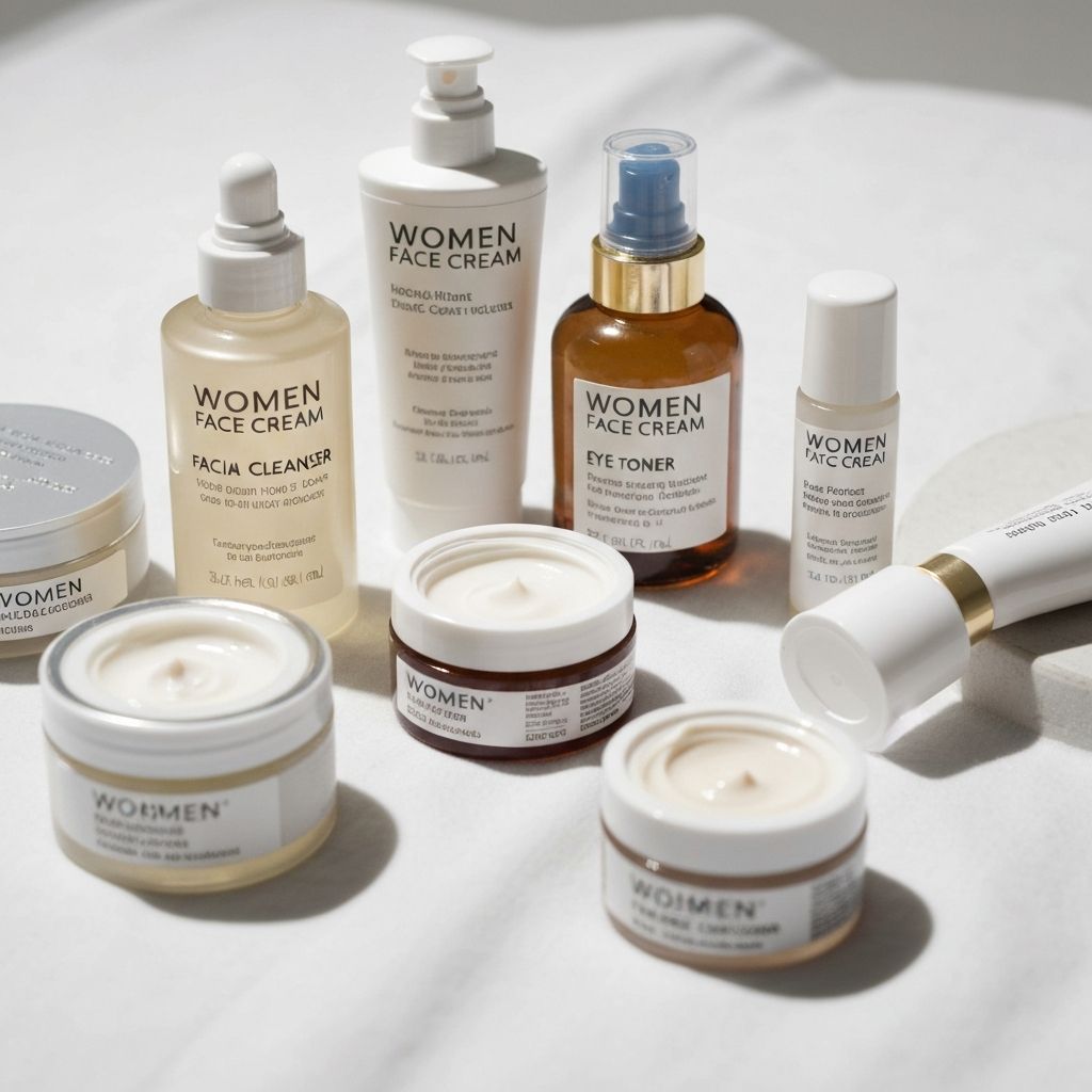 Women's face creams